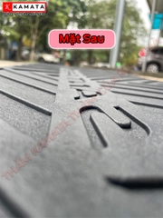 Thảm lót cốp xe ô tô Hyundai Santafe 2018 - 2023 chất liệu TPV cao cấp mới nhất