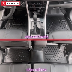 (Tặng voucher 200k) Thảm ô tô KAMATA lót sàn Mitsubishi Xpander 2019 - 2022  đúc nguyên khối TPU