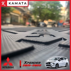 Thảm lót cốp xe ô tô KAMATA dành cho  Mitsubishi Xpander 2018 - 2021 chất liệu TPU cao cấp mới nhất