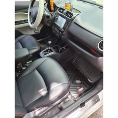 Thảm TPE lót sàn ô tô KAMATA Mitsubishi Mirage 2015 - 2019  đúc nguyên khối TPE