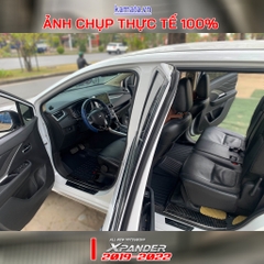Thảm lót sàn ô tô 3D Mitsubishi Xpander\ Cross 2018 - 2022 TPE vân hạt gạo đúc nguyên khối