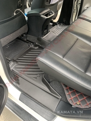 Thảm lót sàn ô tô Toyota Fortuner 2017 - 2024 khuôn đúc TPV 1 bộ 4 tấm