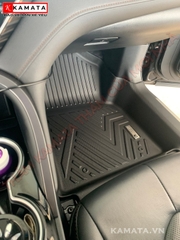 Thảm lót sàn ô tô Toyota Camry 2023 bản 2.5 khuôn đúc TPV (1 bộ 3 tấm)