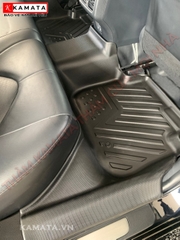 Thảm lót sàn ô tô Toyota Camry 2023 bản 2.5 khuôn đúc TPV (1 bộ 3 tấm)