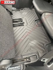 Thảm lót sàn ô tô Mitsubishi Outlander 2019 - 2023 đúc nguyên khối tràn viền TPV  (4 tấm/Bộ)