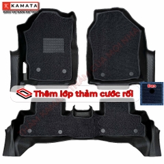 Thảm lót sàn ô tô Toyota Yaris cross 2023 khuôn đúc TPV tràn viền (1 bộ 3 tấm)