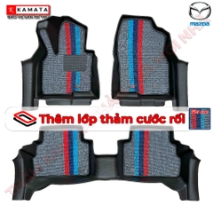 Thảm lót sàn ô tô đúc nguyên khối tràn viền Mitsubishi Xforce 2024 chất liệu TPV cao cấp