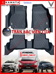 Thảm lót sàn ô tô 5D Vinfast Fadil 2019 - 2022 đúc nguyên khối TPV cao cấp