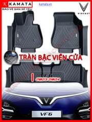 Thảm lót sàn ô tô 5D Vinfast VF6 2023 - Nay đúc nguyên khối TPV cao cấp