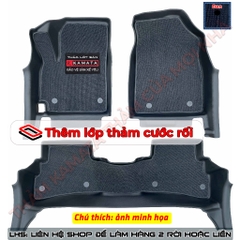 Thảm lót sàn ô tô 5D Vinfast Fadil 2019 - 2022 đúc nguyên khối TPV cao cấp