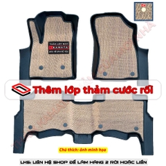 Thảm lót sàn ô tô 5D Vinfast Fadil 2019 - 2022 đúc nguyên khối TPV cao cấp