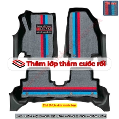 Thảm lót sàn ô tô Honda City 2015 - 2021 đúc nguyên khối TPE/TPV (3 tấm/Bộ) 2 phom xe