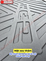Thảm lót cốp ô tô MG5 2022-2025 đúc nguyên khối (chất liệu TPV) cao cấp mới nhất (không vừa bản MT)