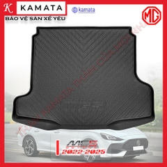 Thảm lót cốp ô tô MG5 2022-2025 đúc nguyên khối (chất liệu TPV) cao cấp mới nhất (không vừa bản MT)