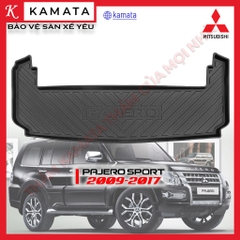 Thảm lót cốp ô tô Mitshubishi Pajero 2019 - 2025 đúc nguyên khối TPV