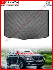 Thảm lót cốp xe ô tô Hyundai Venue 2024 chất liệu TPV cao cấp mới nhất