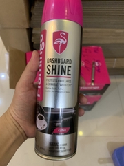 FLAMINGO DASHBOARD SHINE F096 PHỤC HỒI NHỰA NHÁM MÙI CÀ PHÊ - CHAI TO 500L