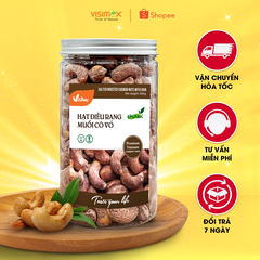 HẠT ĐIỀU RANG MUỐI CÓ VỎ
