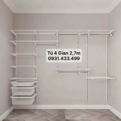 Khi nỗi lo ẩm mốc tan đi trong một thoáng – chỉ còn lại sự thoáng đãng của bộ kệ tủ AMD