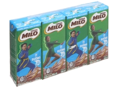 Sữa Milo ít đường - hộp 180ml