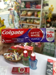 Kem đánh răng Colgate Optic White - Hộp 150g