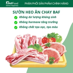 Sườn heo BAF Meat - khay 400g