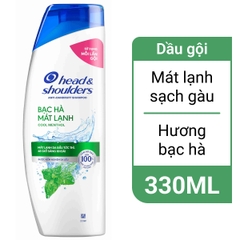 Head & Shoulder Dầu gội mát lạnh bạc hà - chai 330ml