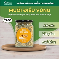 Muối điều vừng HAPI - Lọ thủy tinh 220g