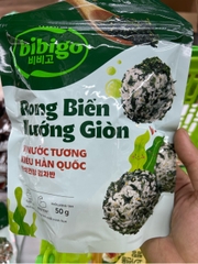 Rong biển nướng giòn vị nước tương kiểu HQ Bibigo (CJ) - gói 50g