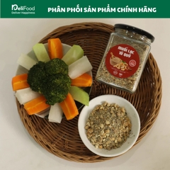 Muối lạc tứ quý HAPI - Lọ thủy tinh 220g