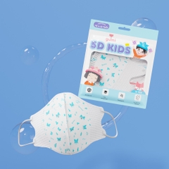 Khẩu trang trẻ em Gumi 3 lớp khánh khuẩn- túi 10 chiếc