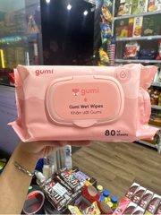 Khăn ướt Gumi - Bịch 80 tờ