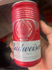 Bia Budweiser đỏ - Lon 250ml