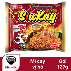 Mì SiuKay vị Bò - Gói 127g