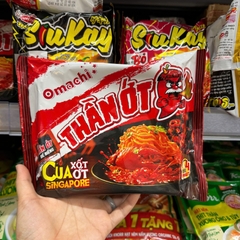 Mì Omachi Thần Ớt Vị Cua Xốt Ớt - Gói 126gr
