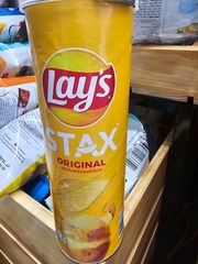 Bim bim Lay's STAX vị tự nhiên - Hộp 100g