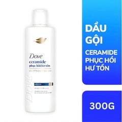 Dove dầu gội phục hồi hư tổn Ceramide - Chai 300g
