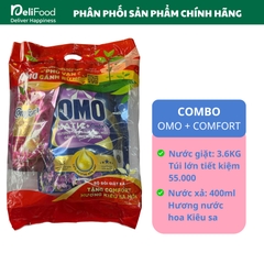 OMO NướcGiặt MG CửaTrước H.Hoa Oải Hương Thư Thái 3.6kg