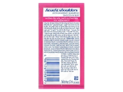 Head & Shoulder Dầu gội suôn mềm óng mượt - gói 6ml