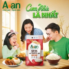 Gạo ST25 Chính hãng AAN - Túi 5kg