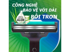 Lưỡi Dao Cạo Râu Gillette Vector - Set 4 Lưỡi Thay Thế