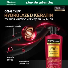 TRESEMME dầu gội vào nếp mượt mà 640g