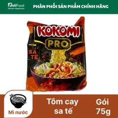 Mì Kokomi pro Tôm cay sa tế - Gói 75g