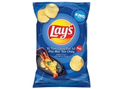 Bim bim Lay's vị tôm càng đút lò phô mai tan chảy - Gói 53g