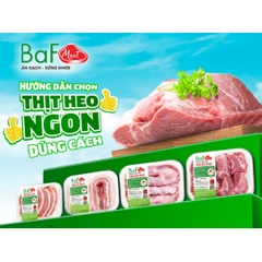 Sườn sụn heo BAF Meat - khay 400g