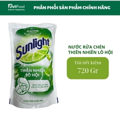 SUNLIGHT Nước rửa chén Thiên Nhiên Lô Hội - Túi 720g
