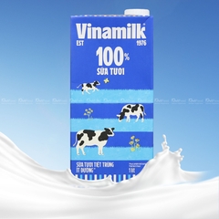 SỮA TƯƠI VINAMILK 100% ÍT ĐƯỜNG - 1 Lít