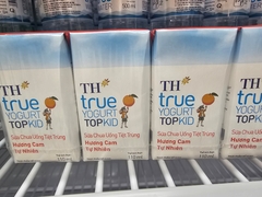 Sữa trái cây TH Truemilk Topkid hương cam - Hộp 110ml
