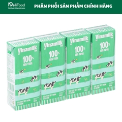 SỮA TƯƠI TIỆT TRÙNG VINAMILK 100% CÓ ĐƯỜNG - Hộp 180ml