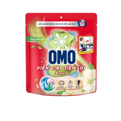 OMO Viên Giặt 3trong1 Hương Tươi Mát - Túi 315g